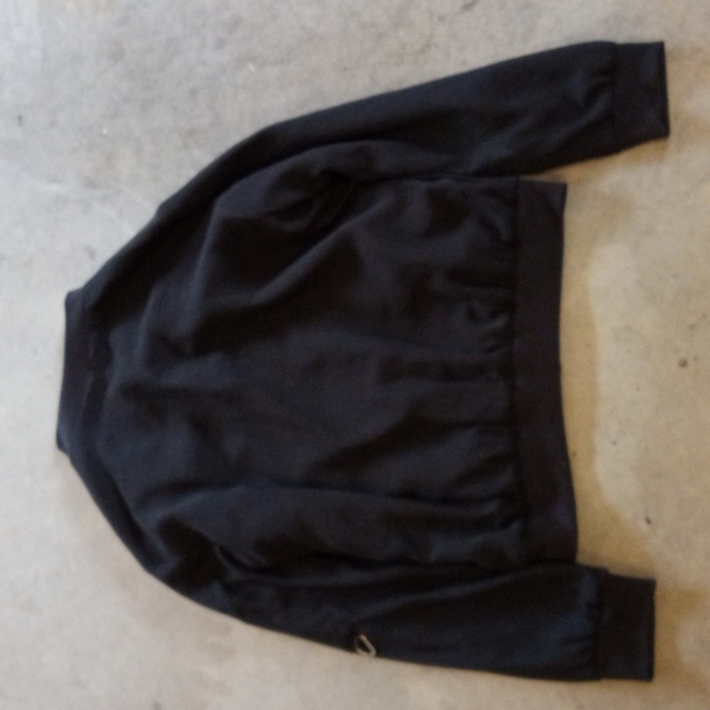 Zara Basic Collection Full Zip Black Jacket Whims… - image 5